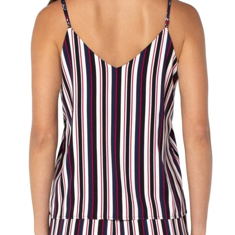 2pc Liverpool Navy and White Striped Set - Picture 2 of 4